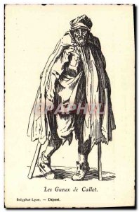 Old Postcard Fantasy Illustrator Beggars Callot