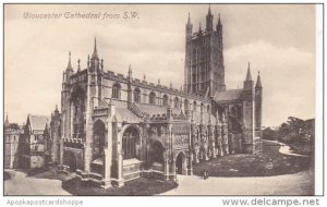 England Gloucester Cathedral From South West