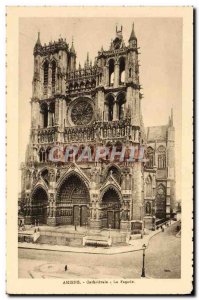 Old Postcard Amiens The Facade