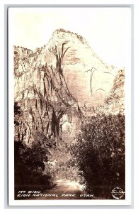 Mt. Zion National Park Utah RPPC Postcard