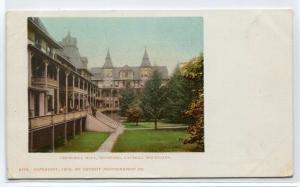 Churchill Hall Stamford Catskill Mountains New York 1907c postcard