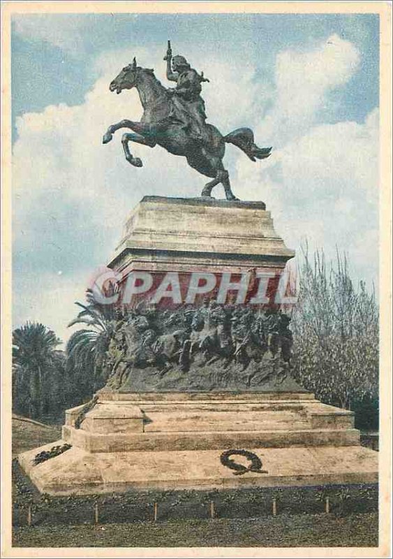 Postcard Modern Rome monument anita garhaldi