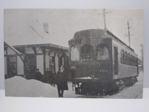 Railroad Postcard Train Locomotive 101 William Reed Gordon 1979 Syracuse NY