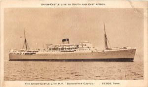 Lot 51 the union castle line m v dunnottar castle ship uk paquebot liner