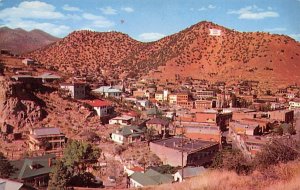 Oldest Copper Mining Towns Bisbee, Arizona USA View Postcard Backing 