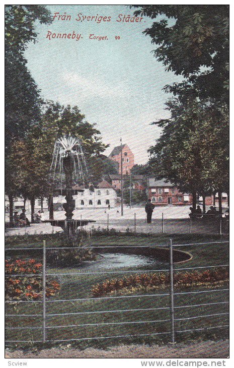 RONNEY, Sweden, PU-1907; Fran Syeriges Stader