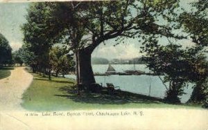 Lake Road, Bemus Point - Chautauqua Lake, New York