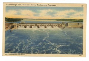 TN - Chattanooga. Chickamauga Dam, Tennessee River