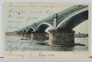 France Nevers Le Viaduc Postcard L14