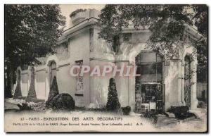 Old Postcard Exposition Internationale des Arts Decoratifs Paris 1925 Pavilio...