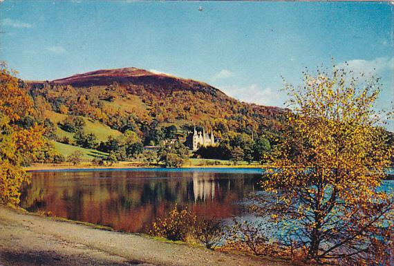 Scotland Loch Achray and the Trossachs Hotel Perthshire