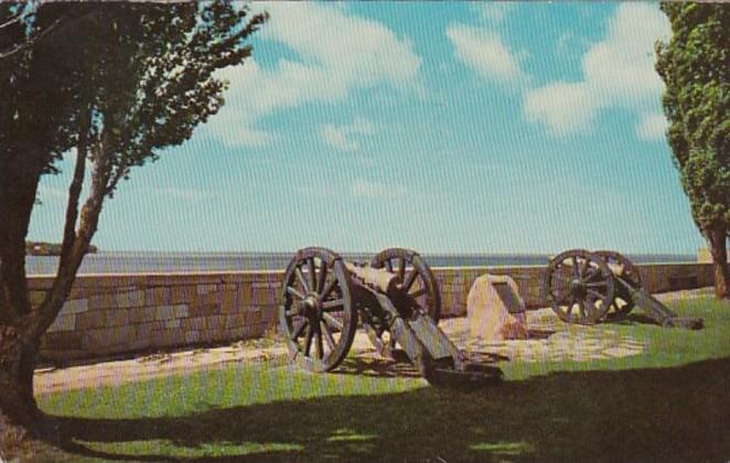 New York Old Fort Niagara The La Salle Plaque 1966