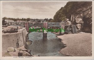 Devon Postcard - Sidmouth, Alma Bridge  RS36119