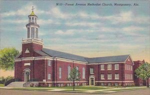 Alabama Montgomery Forest Avenue Methodist Church