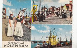 BF30014 volendam types folklore costume netherland  front/back image