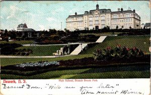 Postcard SCHOOL SCENE Newark New Jersey NJ AO0578