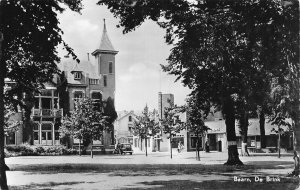 Netherlands Baarn De Brink Car vintage postcard