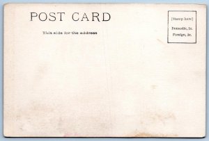 Pre-1907 PROVIDENCE RHODE ISLAND WESTMINSTER STREET TROLLEY CAR ANTIQUE POSTCARD