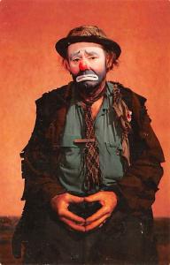 Emmett Kelly as Weary Willie Circus World Famous Clown Unused close to perfect