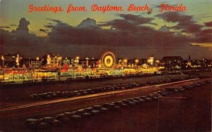 Night Scene at Daytona Beach, FL, USA Florida