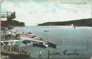 Canada Northwest Arm Halifax Vintage Postcard 03.60