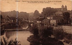 CPA NÉRAC - Pont du vieux Nerac (638708)