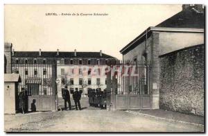 Laval - Entree Barracks Schneider - Old Postcard