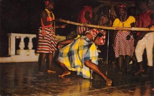 LIMBO Trinidad Folk Dance Caribbean West Indies c1960s Vintage Postcard