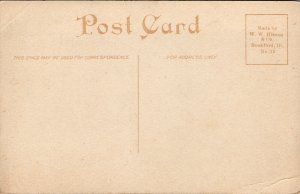 Vtg 1910s Grant Robinson Memorial Hall Louisville Kentucky KY Unused Postcard