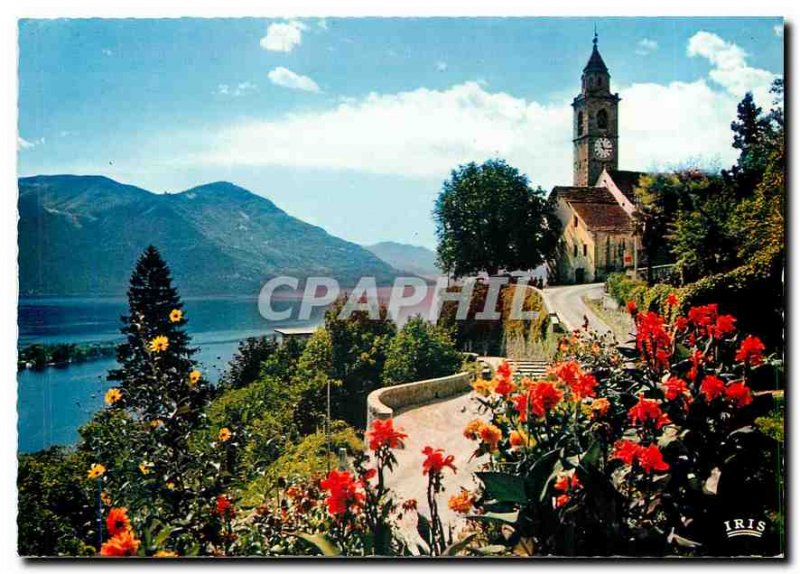 Postcard Modern Ronco S Ascona Lago Maggiore