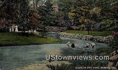 City Park Kokomo IN 1914