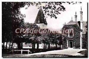 Postcard Old Chateau De Vaux-sur-Lunain Villeniard summer camp