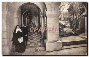 Postcard Old Bernatette Saint Gildard at the convent in Nevers