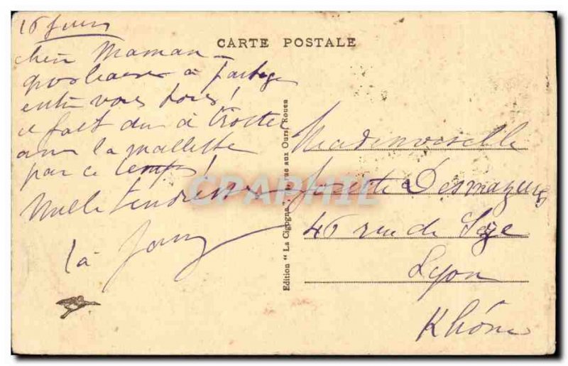 Art - Sculpture - Jeanne d & # 39Arc - Old Postcard