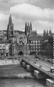 Lot 59 burgos arch of the virgin mary and cathedral real photo spain