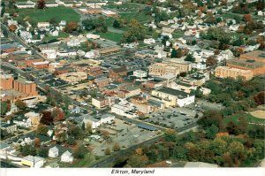 Elkton Maryland Court House County office buildings Union Hospital Ceci postcard