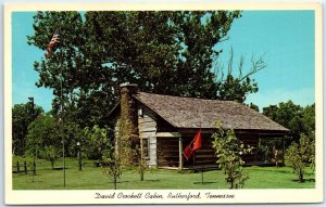 Postcard - David Crockett Cabin - Rutherford, Tennessee