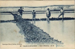 CPA Bassin d'ARCACHON-Parc d'Huitres (27962)