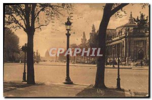Postcard Old Paris Avenue Alexandre III
