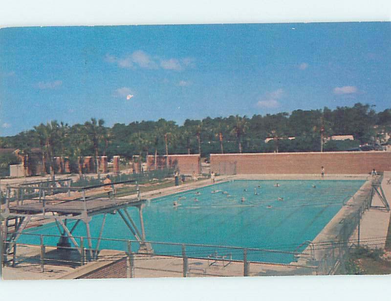 Pre-1980 UNIVERSITY OF FLORIDA SWIMMING POOL Gainesville Florida FL AF2359