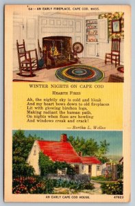 Cape Cod Massachusetts   Postcard