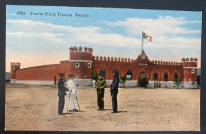 Mint Mexico Color Picture Postcard Fort Tijuana