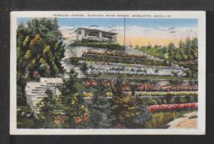 Garden,Michigan State Prison,Marquette,MI Postcard 