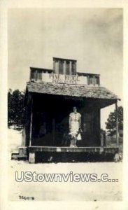 Real Photo - Pine Ridge Post Office - Arkansas AR  