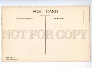 234589 ART NOUVEAU Girl w/ Lamp CHRISTMAS Vintage postcard