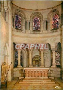 Modern Postcard Tournus (S and L) Church St Philibert (Xe XII S) Choir and am...