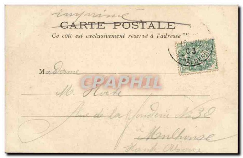 Paris - 6 - Law Faculty - Old Postcard