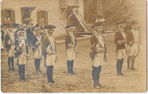 RPPC 1908 Old Home Week Parade - New Berlin NY - Real Photo c1911 Postcard