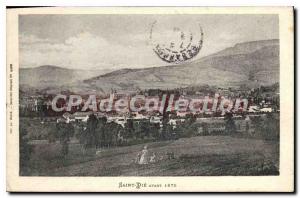 Old Postcard Saint Die Before 1870