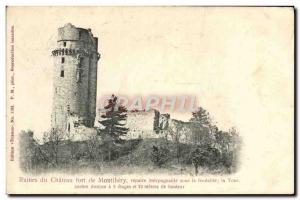 Old Postcard Ruins of the castle of Montlhery